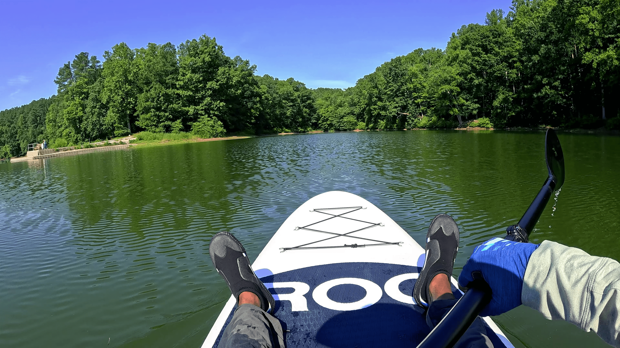 First Time Paddling at the Triadelphia Reservoir